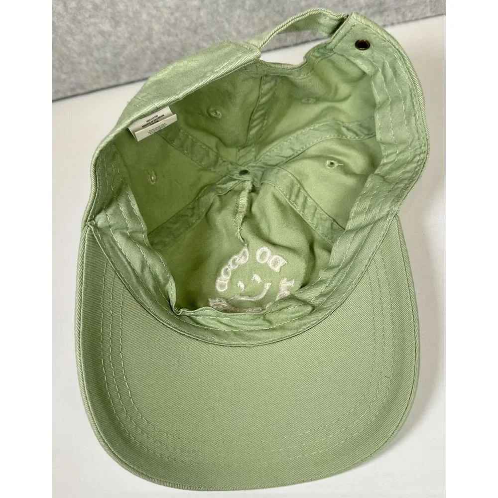 Universal Thread Doing Good Together Cap Womens‎ Green Cotton Baseball Hat